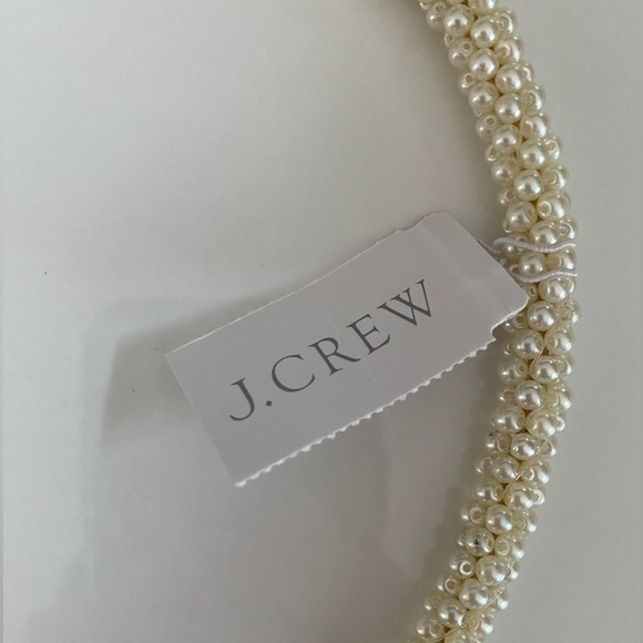 J. Crew pearl headband, NWT - Picture 2 of 2